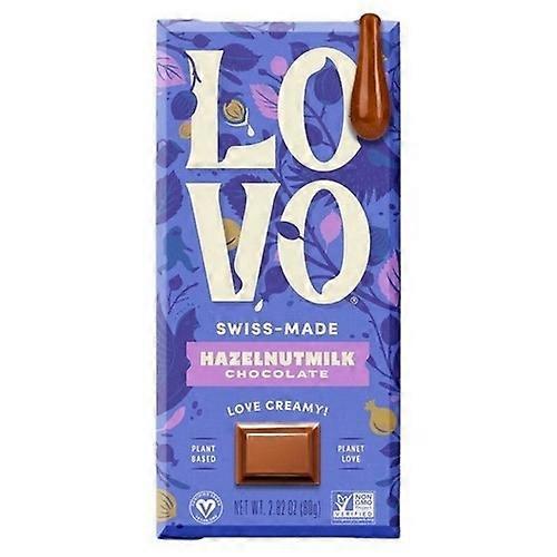 لوفو لوح شوكولاتة بحليب البندق ، 2.82 أونصة (علبة من 12)