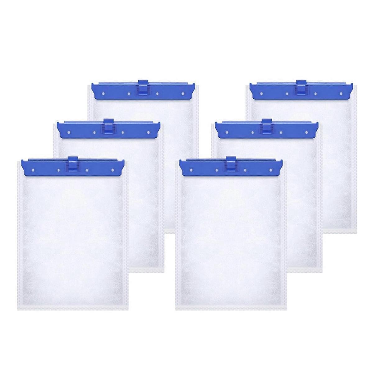 Large Filter Replacement for Whisper Bio-Bag Filters Filter Cartridges for ReptoFilter 6 Pack