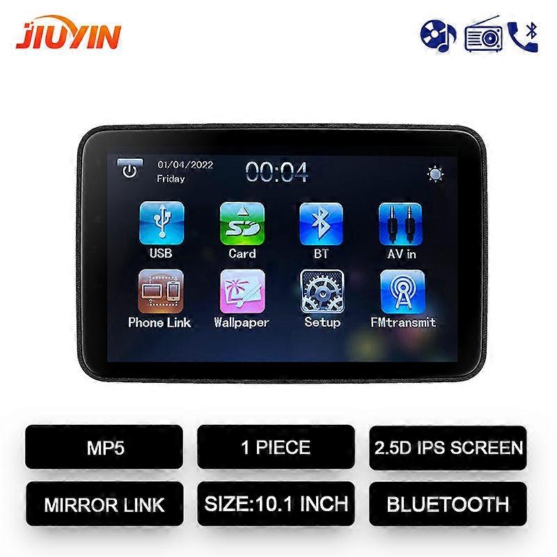 Headrest Monitor Display IPS Android Tablet Touch Screen For Car Rear Seat Player Video Music FM Bluetooth AirPlay HDMI