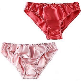 サテンパンティー 