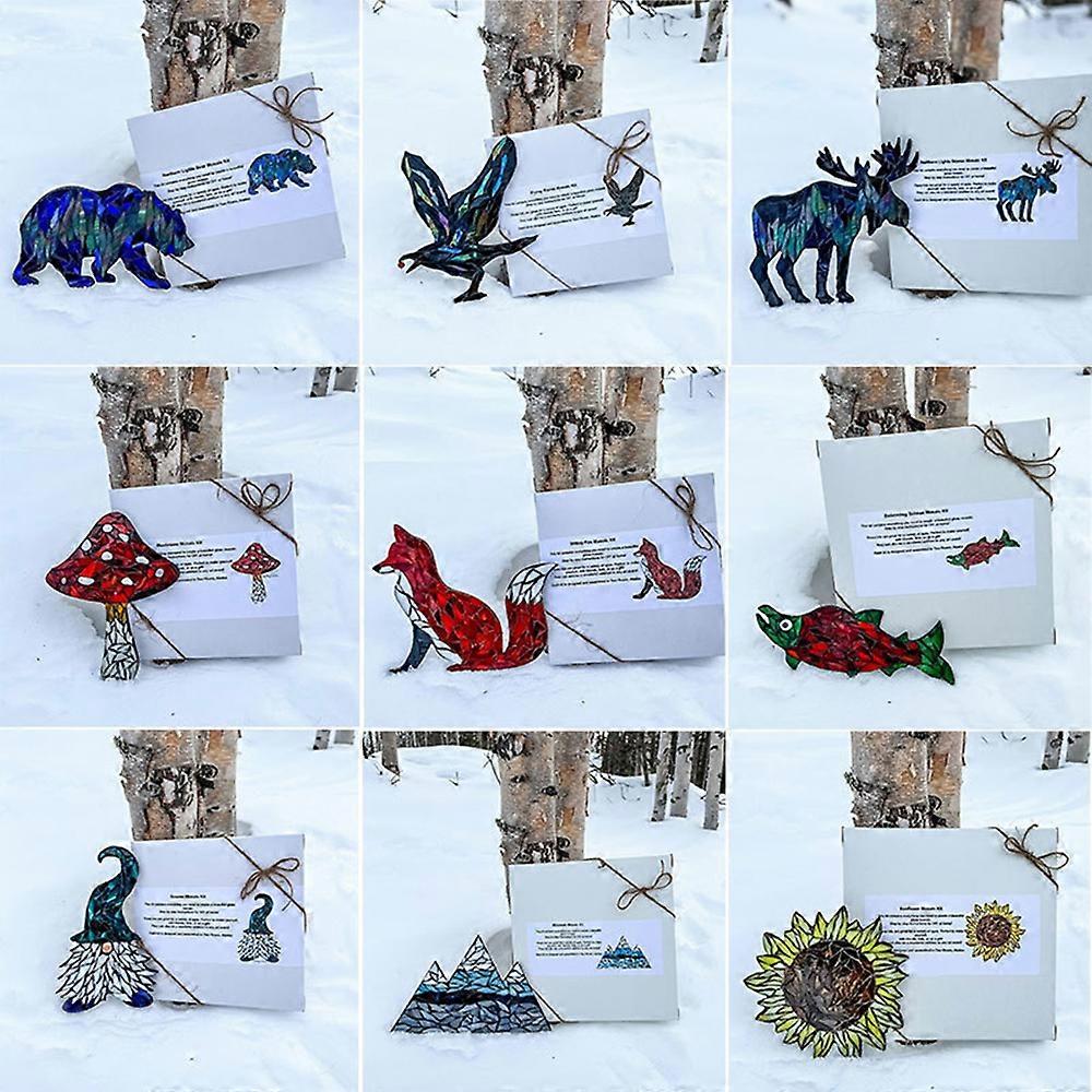 Mountain Mosaics DIY Kit Improving Creativity Stylish Mosaics Artwares for Climbing