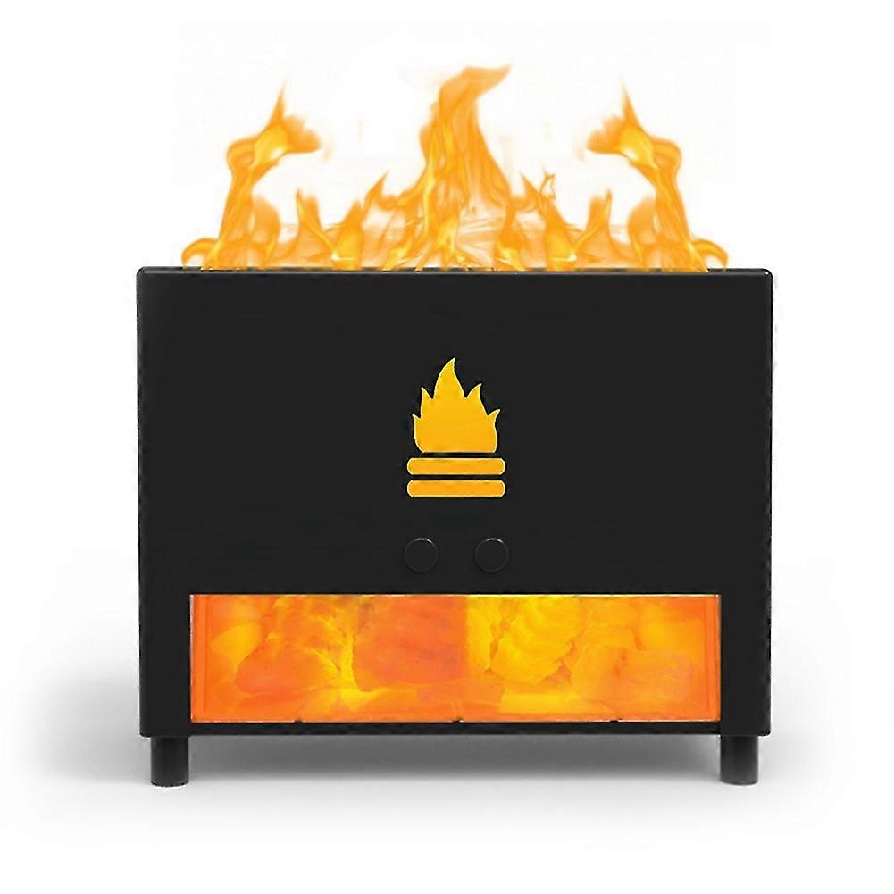 Simulation Closet Aromatherapy Salt Stone Air Humidifier Usb Essential Oil Diffuser Diffusor Black