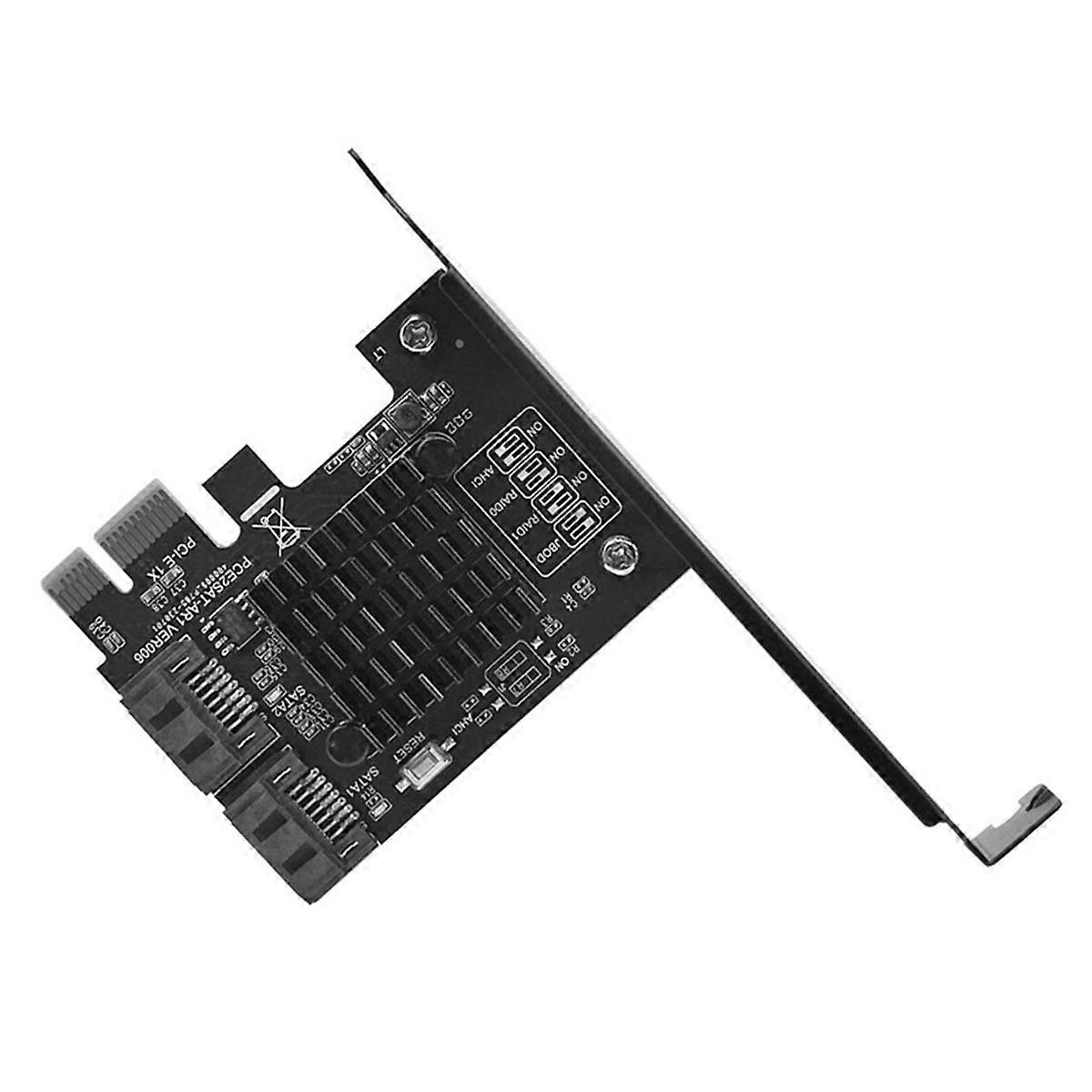 Desktop PCI-E to SATA3.0 Expansion Card 6G Adapter Array Card RAID0/1/SPAN