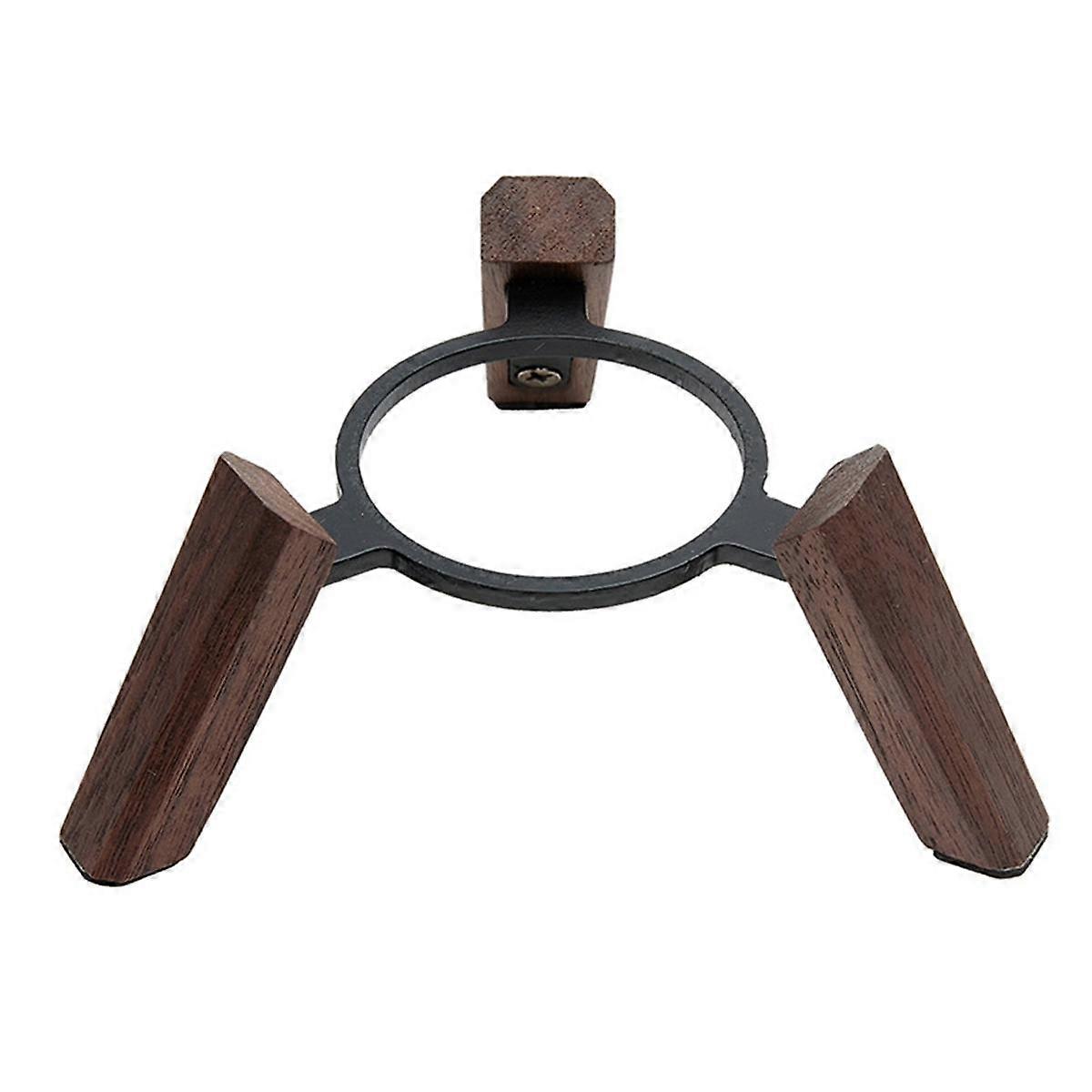 Real Wood Stand for Mini Wooden Holder Tripod with Metal Frame Home Pod Mini Speaker Well