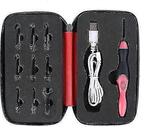 Usb Charging Led Hook Shines Hook With Led 9 Hook Sizes Knitting Needles For Emergency