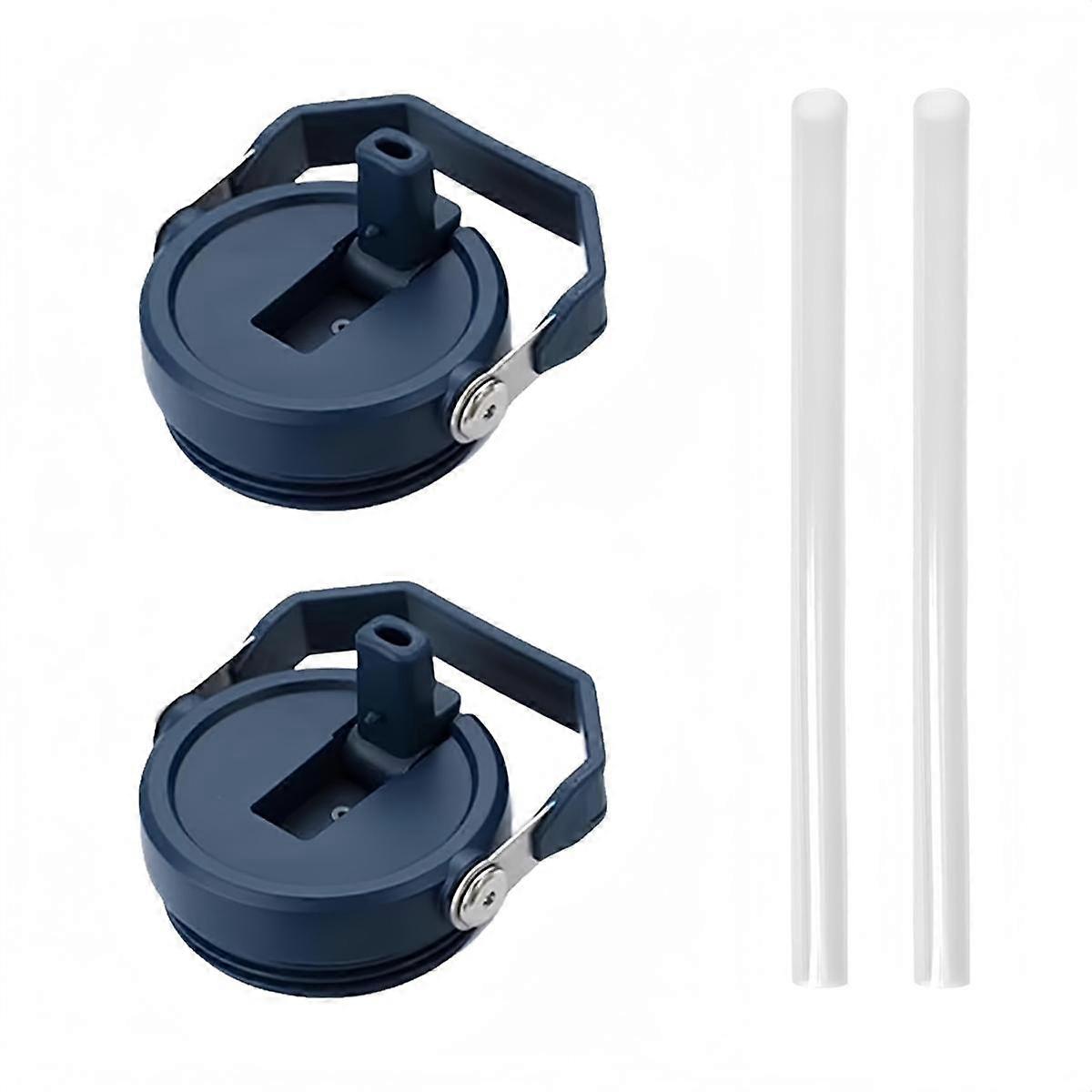 30oz Tumbler Flip Straw Lid Replacement for IceFlow Adventure Quencher Reusable Tumbler Lids C