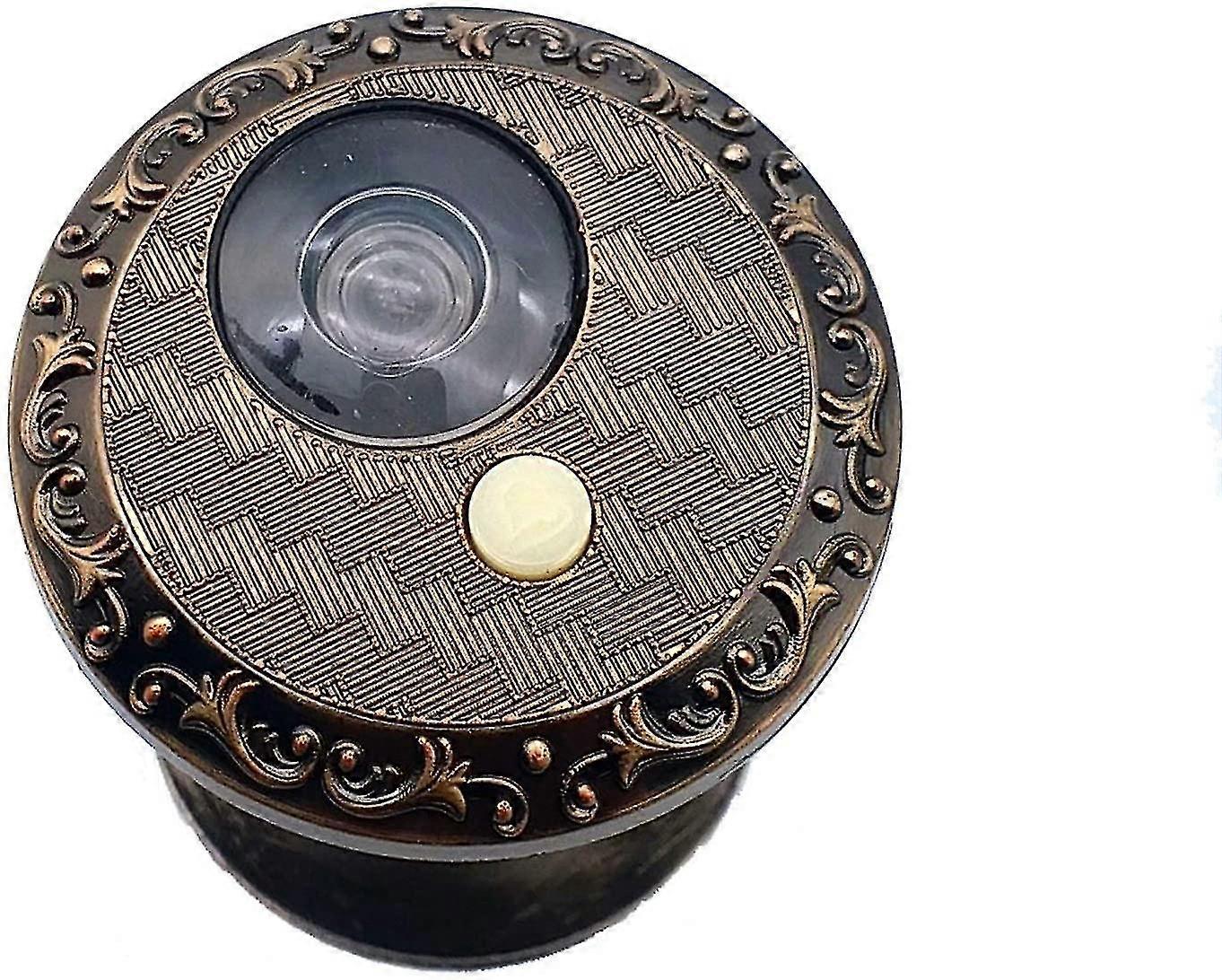Spy Hole do drzwi wejściowych Okrągły wizjer Podgląd drzwi szpiegowskich z osłoną ochrony prywatności Peephole Front Door Viewer