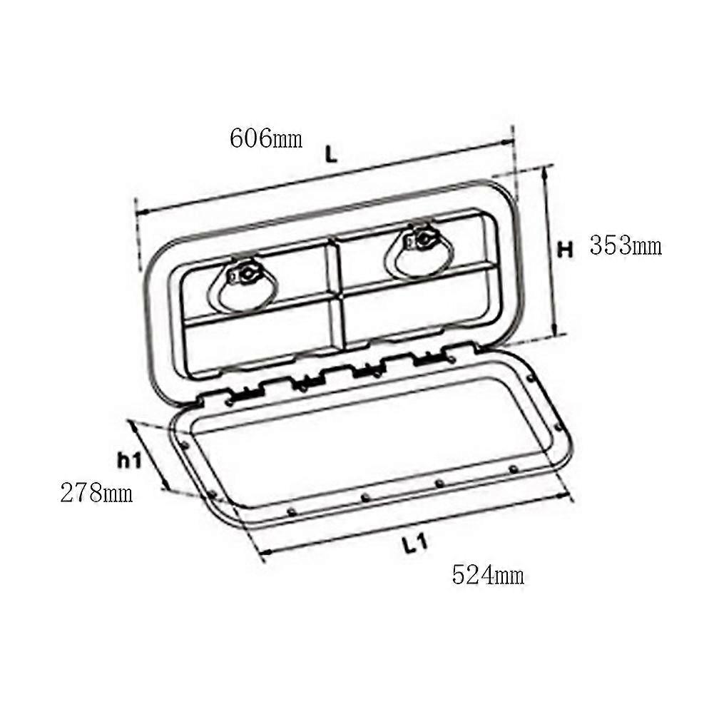NEW SEAFLO Access Hatch & Lid