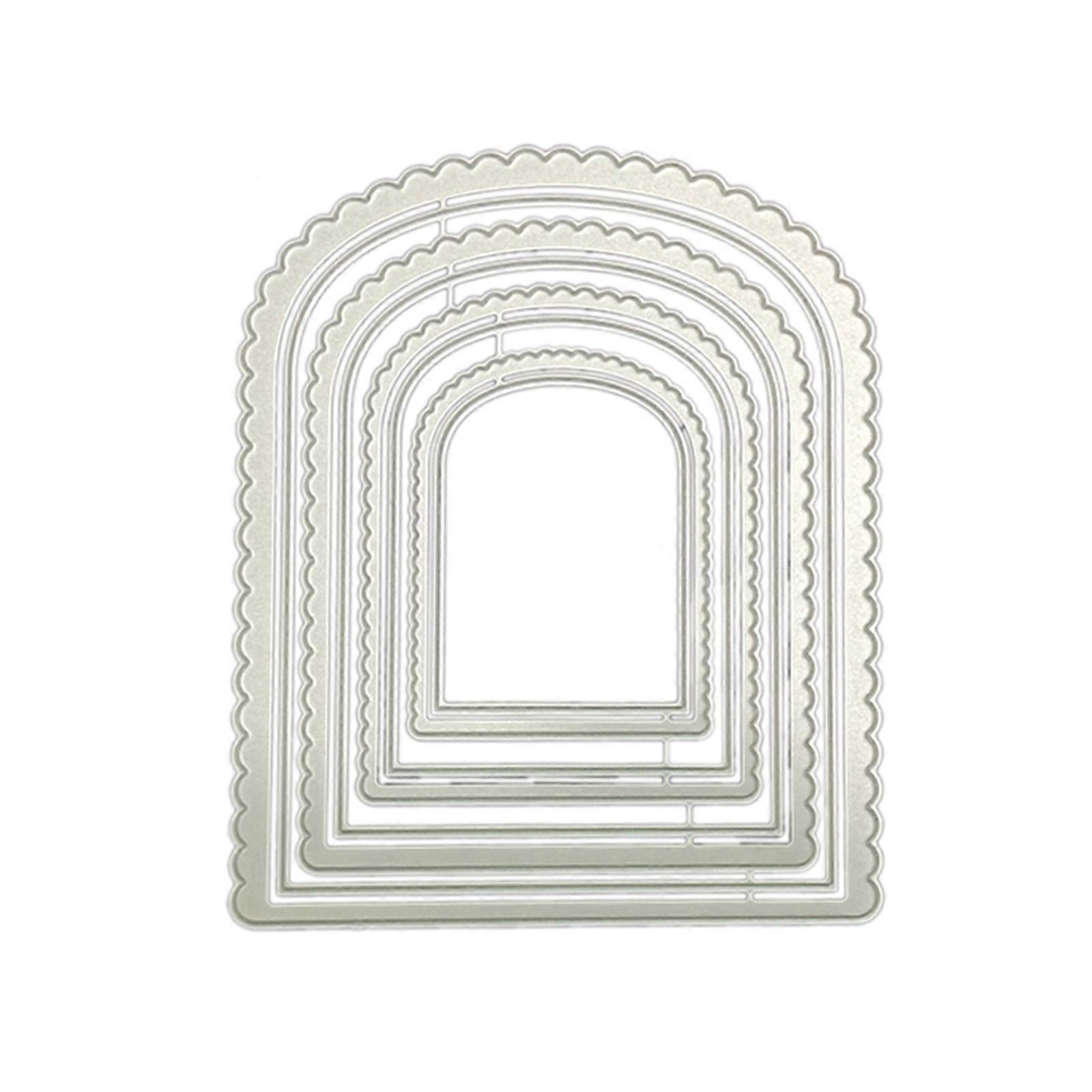 Nesting Arch Cutting Dies Embossing Die Cuts for Gift Card Making