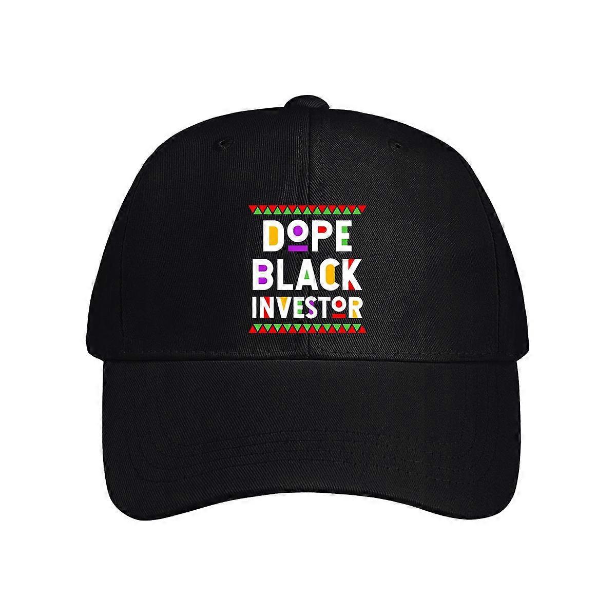 Dope Black Investor Baseball Cap