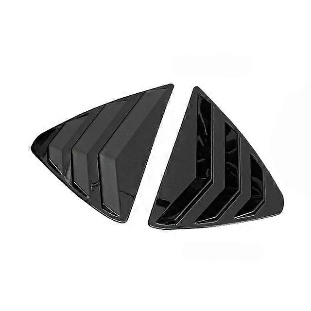 For Mazda CX-5 CX5 Accessories 2017 2018 2019 2020 2021 2022 Rear Quarter Side Window Louver Vent Cover Shutter Panel Trim