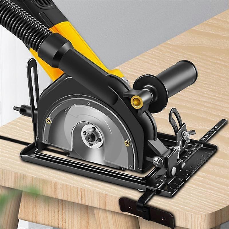 45Adjustable Cutting Depth Positioning Bracket Angle Grinder Retrofit Cutting Machine Slotting Base for 100-125MM