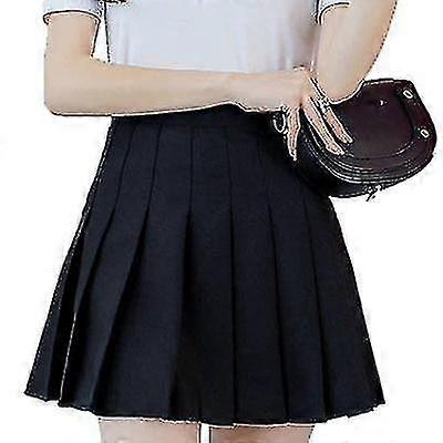 Hoge taille rok school student korte jurken