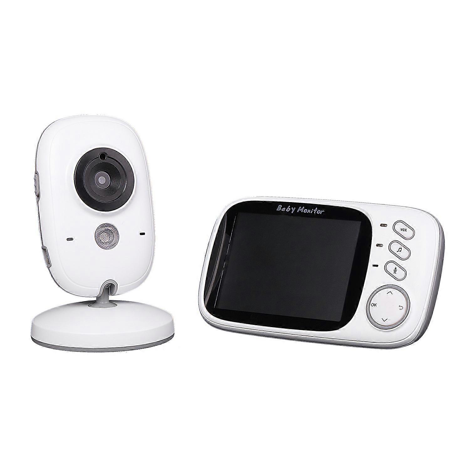 Baby Monitor with Camera Baby Monitor 3.2 Inch LCD Night Vision VOX Mode Intercom Function and Lullabies