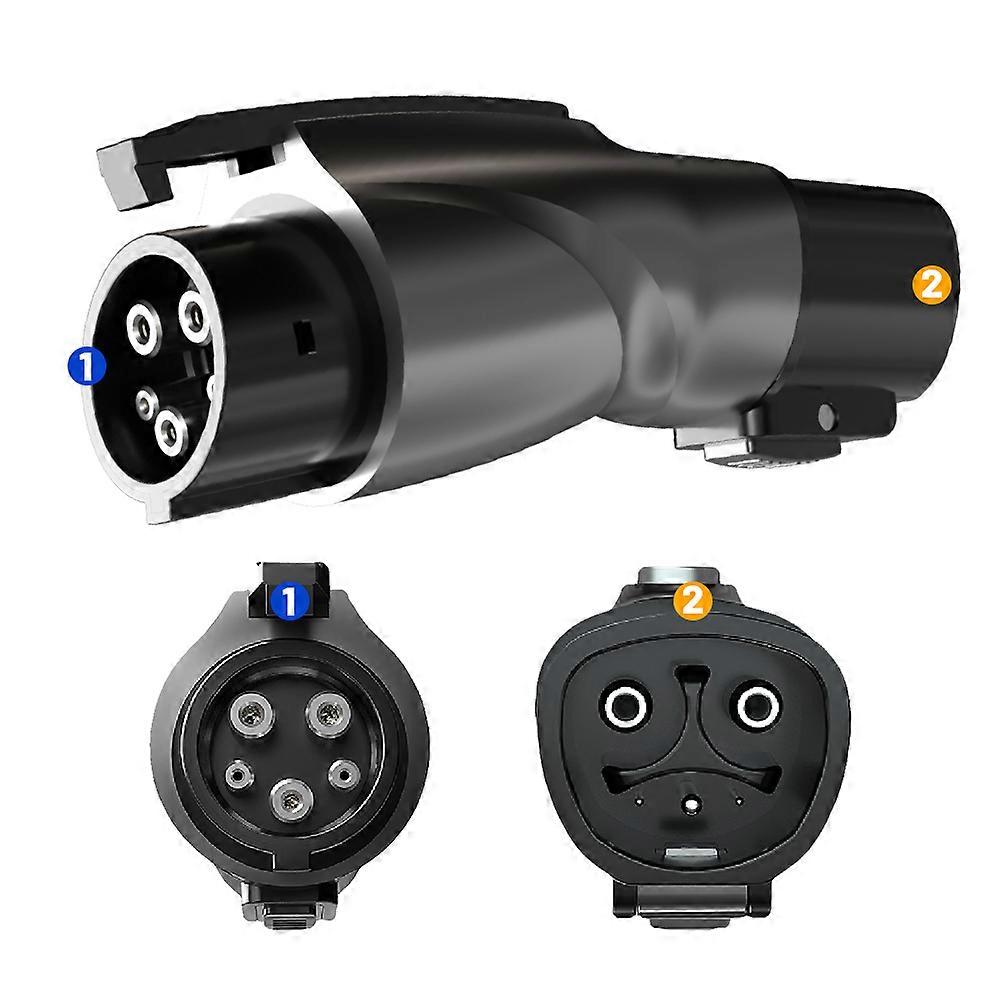 J1772 EVs Adapter Tesla to J1772 Adapter Charger Max 48A & 250V J1772 EVs Adapter Tesla to J1772 Adapter Charger Max 48A & 250VMotor Vehicle Frame & B
