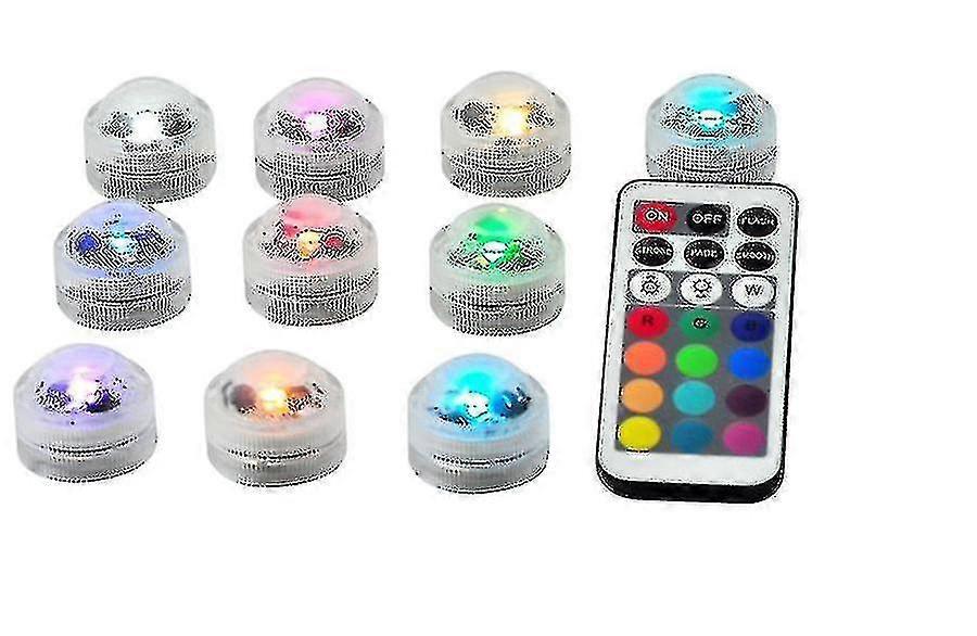 Diving Led Light Remote Control, Color-changing Waterproof Light