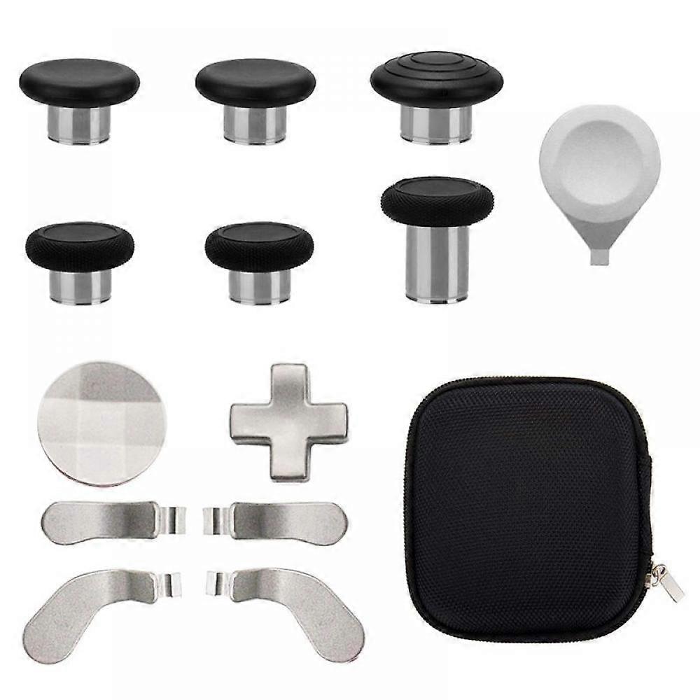 Per -Xbox One Elite Elite Maniglia 2a generazione Pulsante Accessorio Set Bilanciere (Argento)