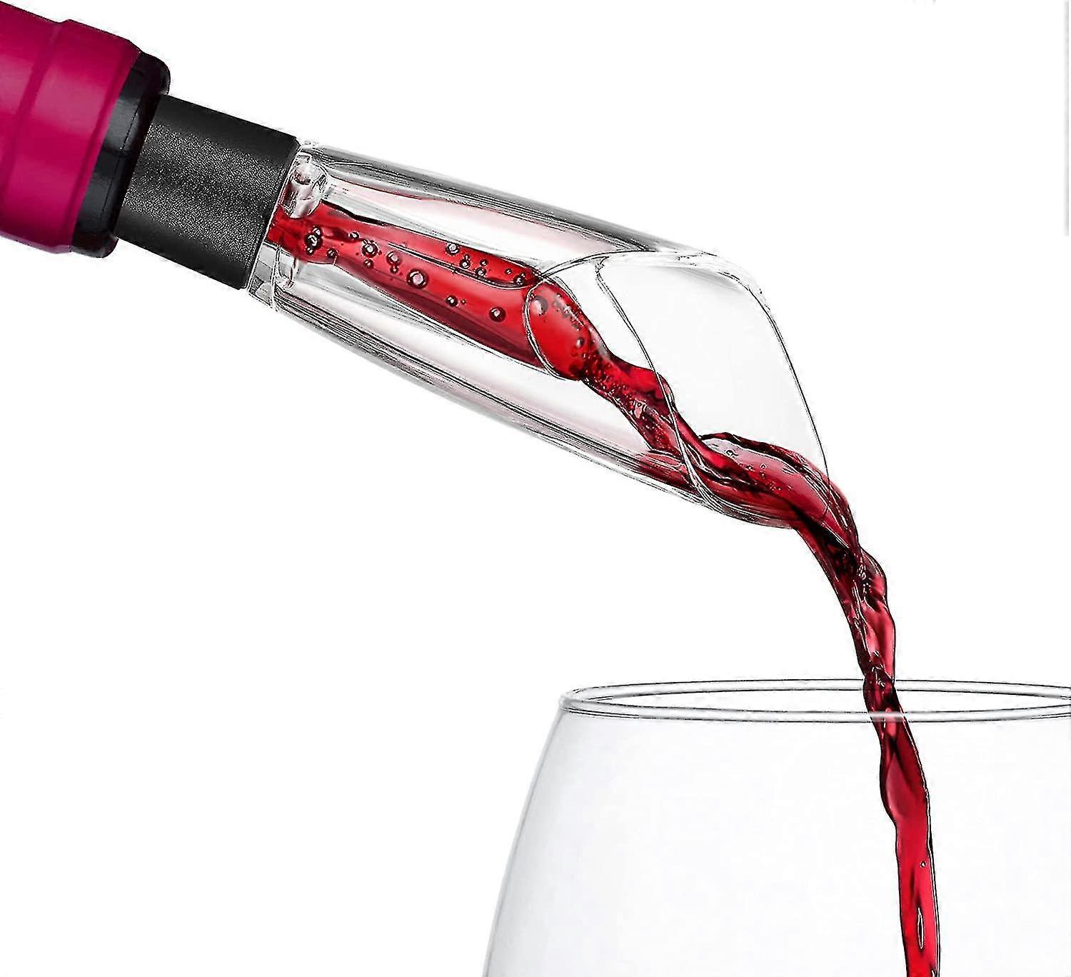 Sparkling Spout, Tulip Decanter Accessories, Sparkling Glass For Better Wine Tasting, 1 Piece