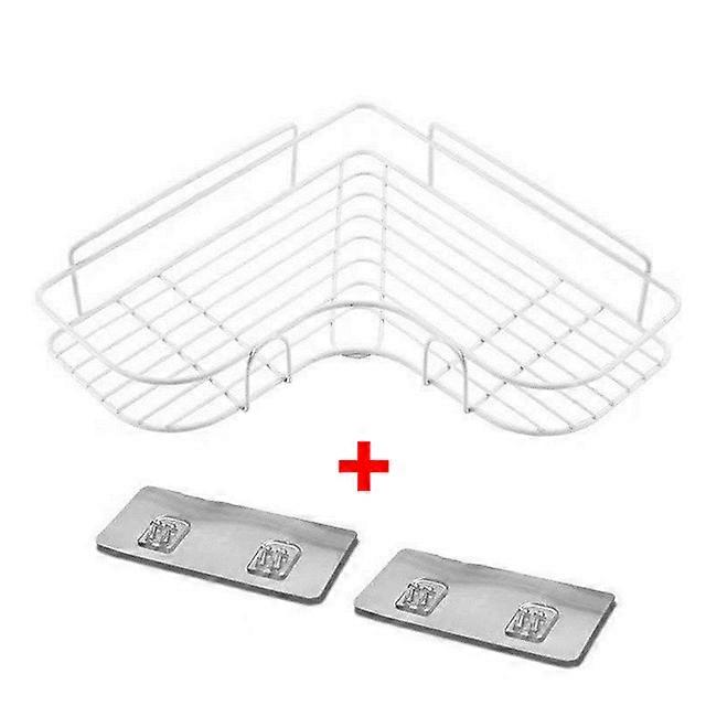 2Pcs Bathroom Shelves Organizer Aluminum Alloy Shower Shelf Kitchen Storage Accessories Shampoo Rack Multi-Scenario Shelf