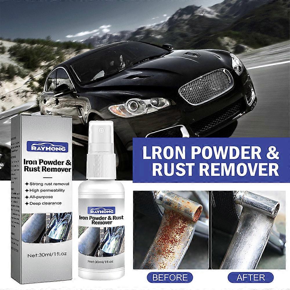 1/2Pcs Multi-functional Rust Remover Metal Rust Remover Car Motorcycle Exhaust Pipe Rust Removal Renovation Maintenance