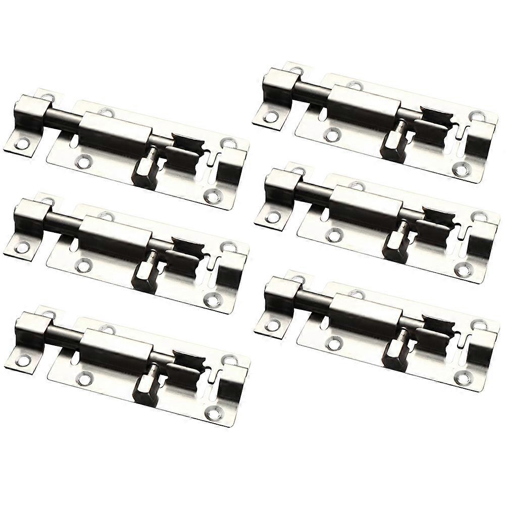 6 Pcs Sliding Door Hardware Door Hardware Locks Hardware Hasps Chain Door Guard
