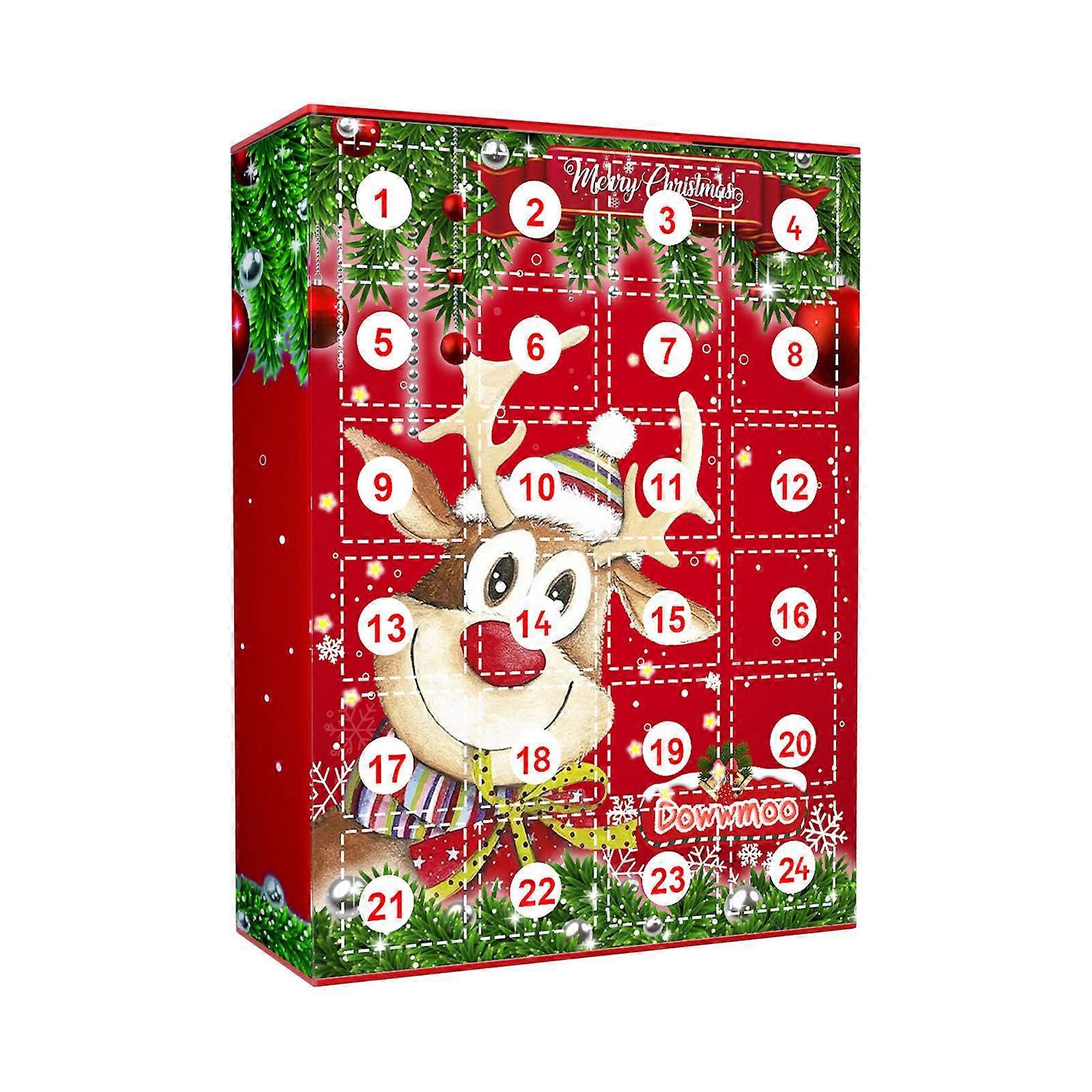 Christmas Keychain Blind Box Countdown 24 Days Advent Calendar 24 Days Surprise Blind Box