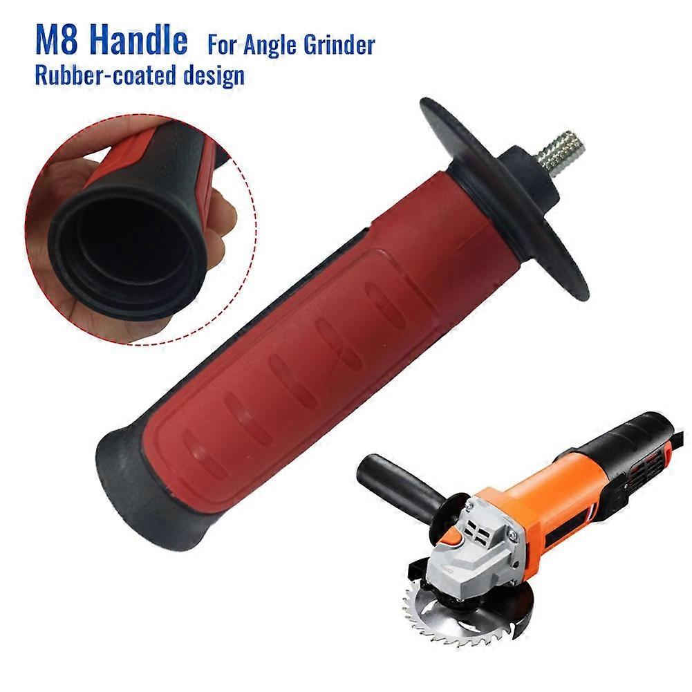 8mm Thread Angle Grinder Handle Auxiliary Side Non-slip Shock-absorbing Handle For Angle Grinder M8  /