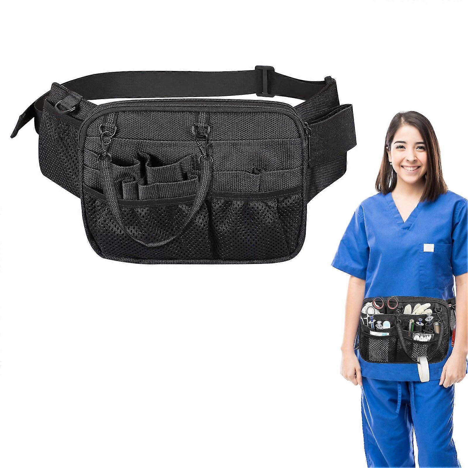 Nurse Fanny Pack Practical Storage Nursing Care Tool Kit Professional Bag Multi-compartment