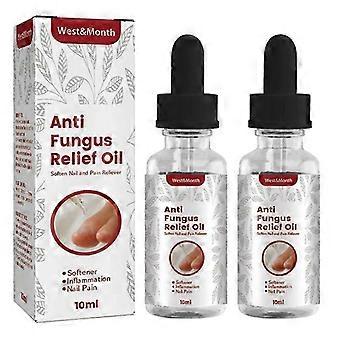 2 piezas de aceite de Mardi Gras 2024, aceite de alivio, aceite de reparación de uñas de los pies para uñas dañadas, aceite de alivio de paroniquia 10 ml