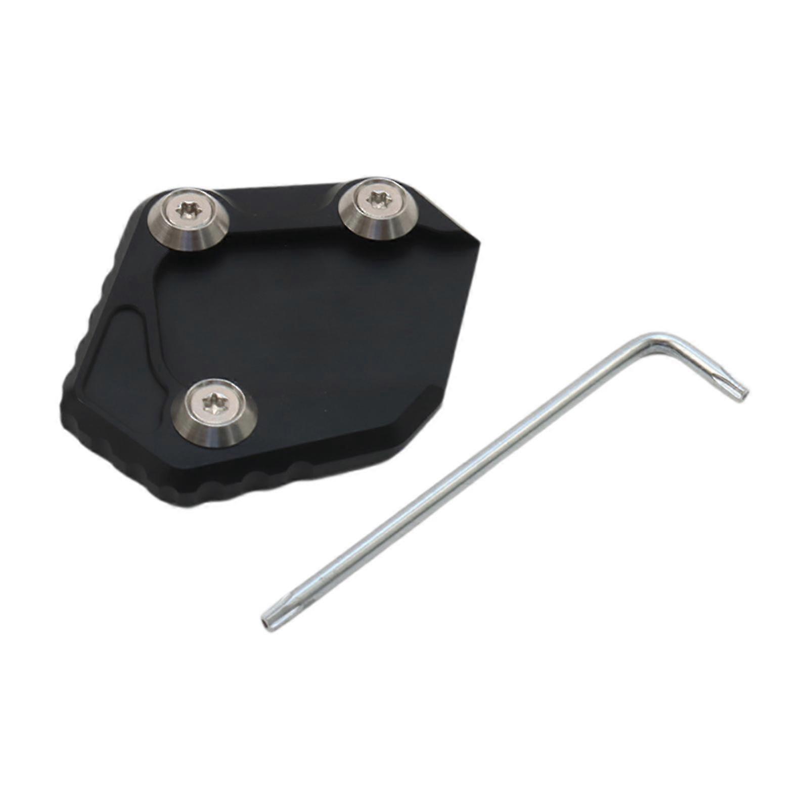 Motorcycle Kickstand Extender AntiSlip Kick Stand Plate Motorcycle Stand Pad