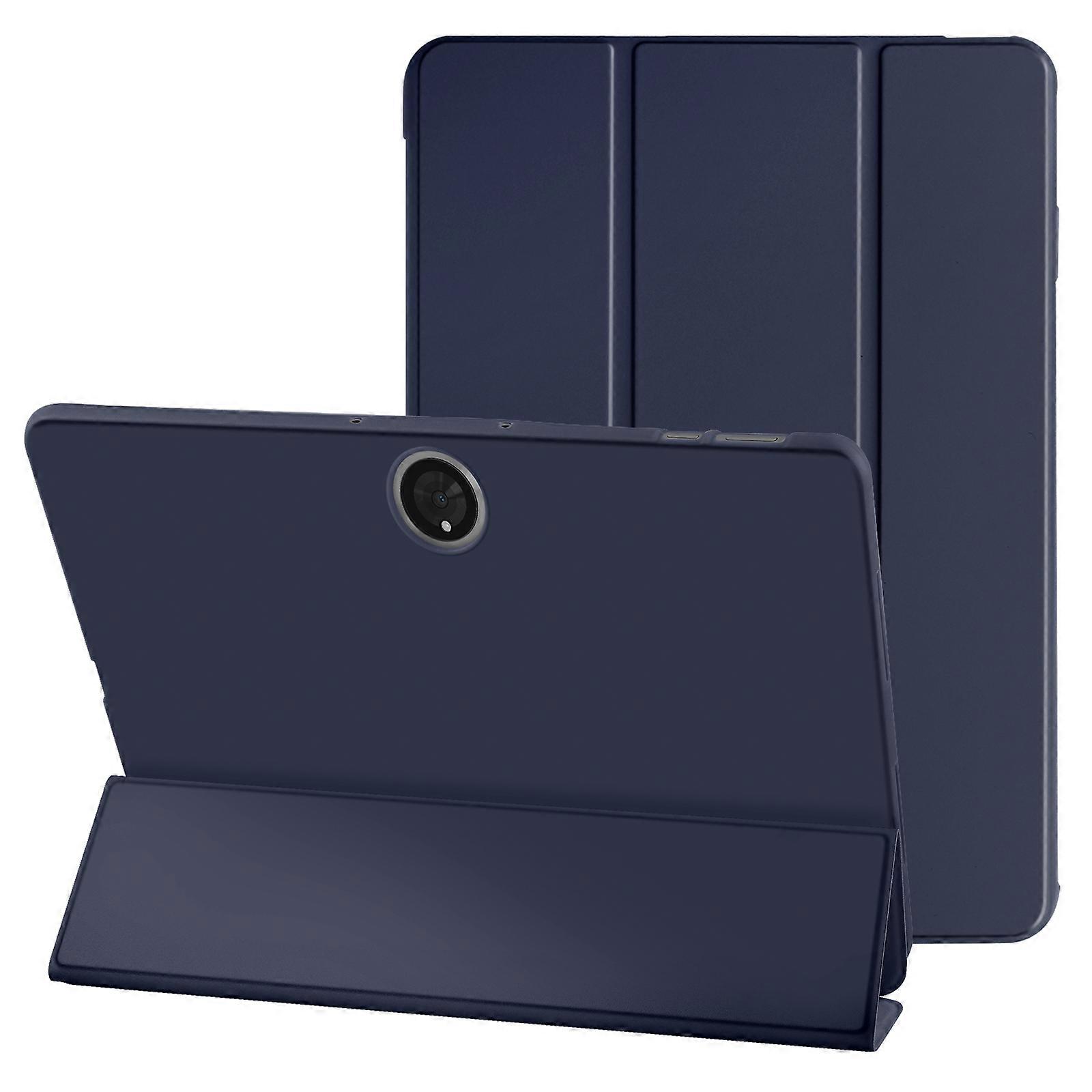 Case for OnePlus Pad 2 Foldable Clamshell Video Holder, Dark Blue