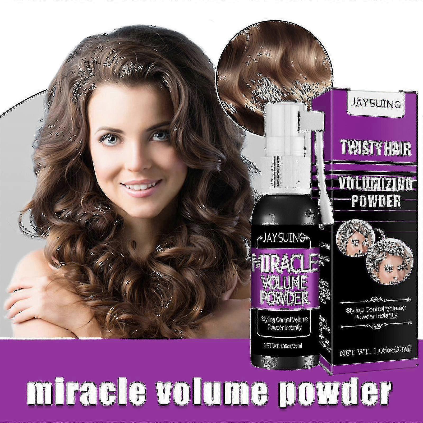 Jaysuing Hair Volumizing Spray Entölen Leave-in Fresh Airy Oil Control Trockenes Haar Langanhaltendes Styling Lazy |