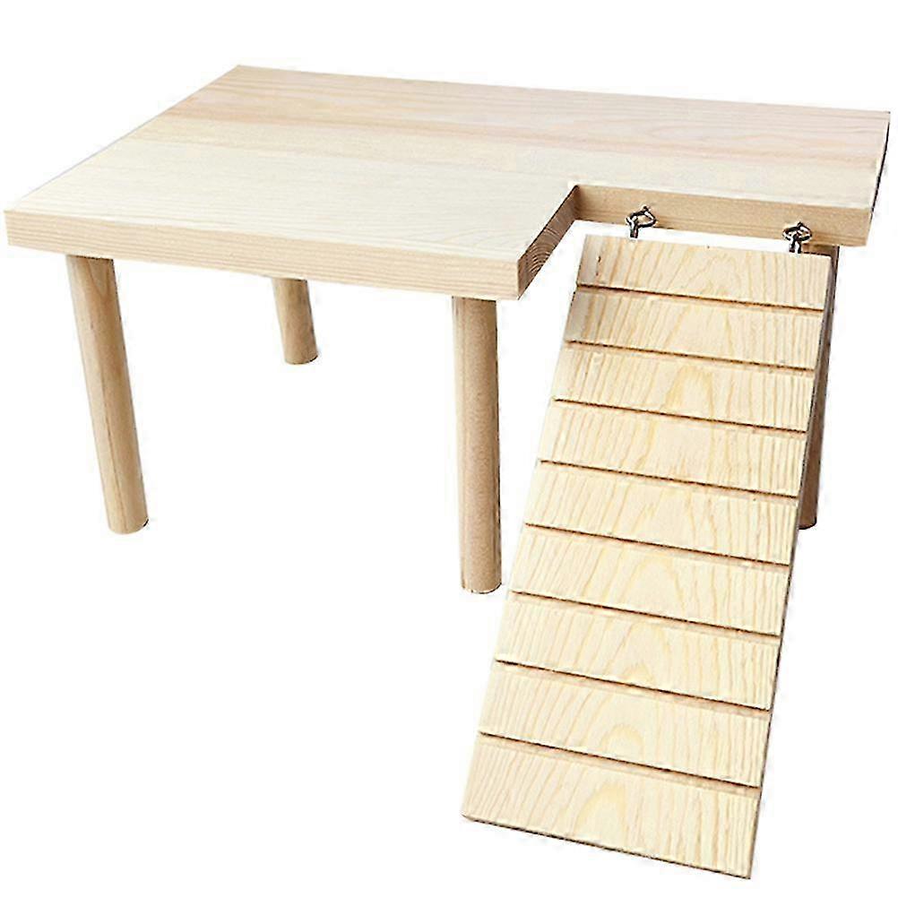 Interesting Chinchilla Toy Wear-resistant Rat Platform Ladder Delicate Hamster Platform