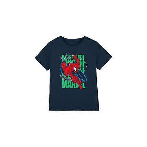 Spider-Man Childrens/Kids Wall Crawling T-Shirt