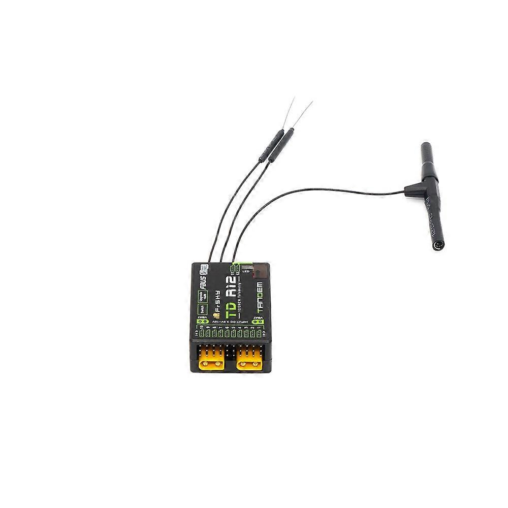 FrSky Tandem TD SR12 2.4Ghz/900Mhz Dual Band 12CH Long Range Telemetry ADV Stabilizer RC Receiver fo