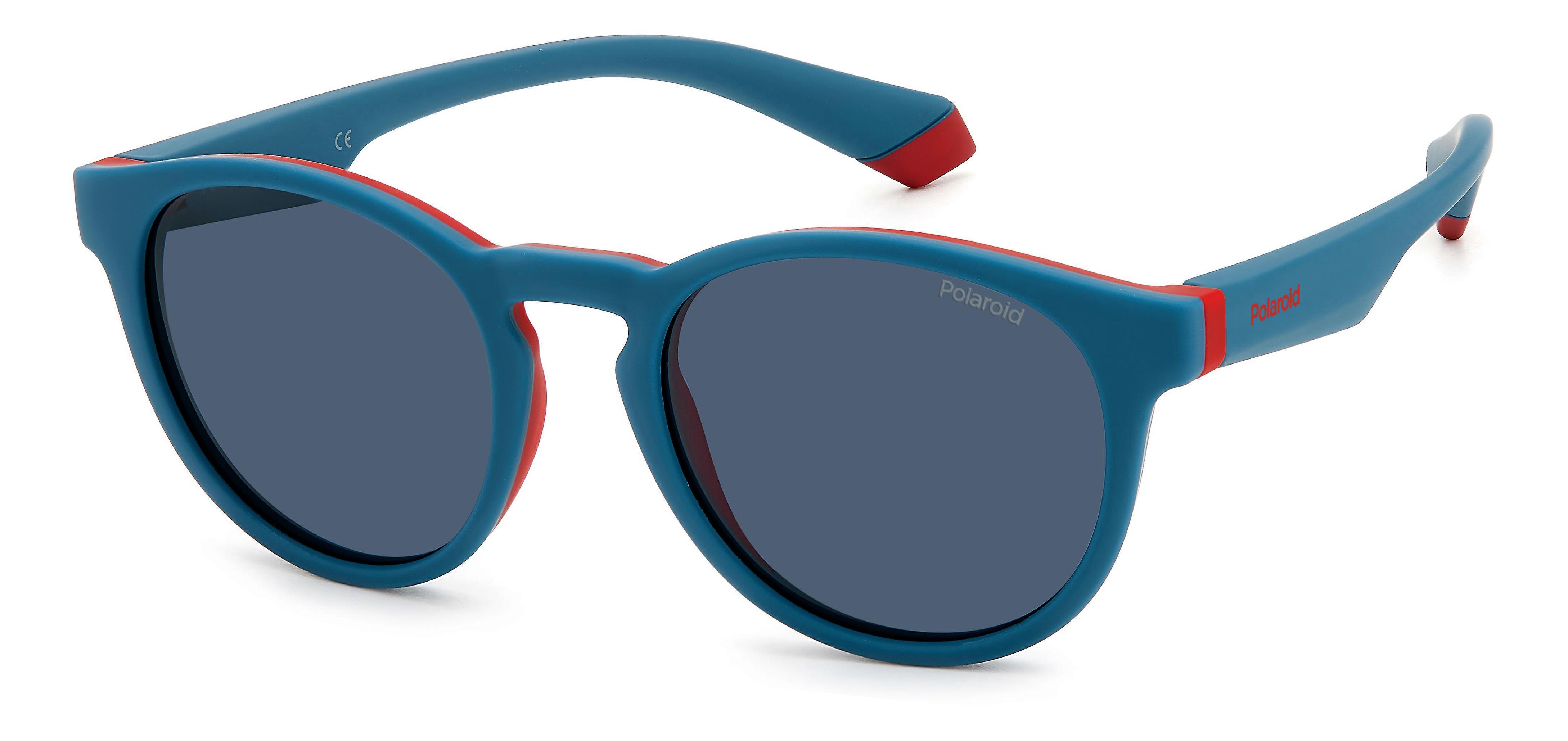 Sunglasses POLAROID KIDS PLD 8048/S CLP TEAL RED 45/18/130 JUNIOR