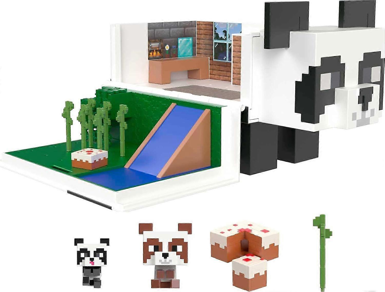Minecraft - Mini Hobhead Panda Play Set Kids Toy