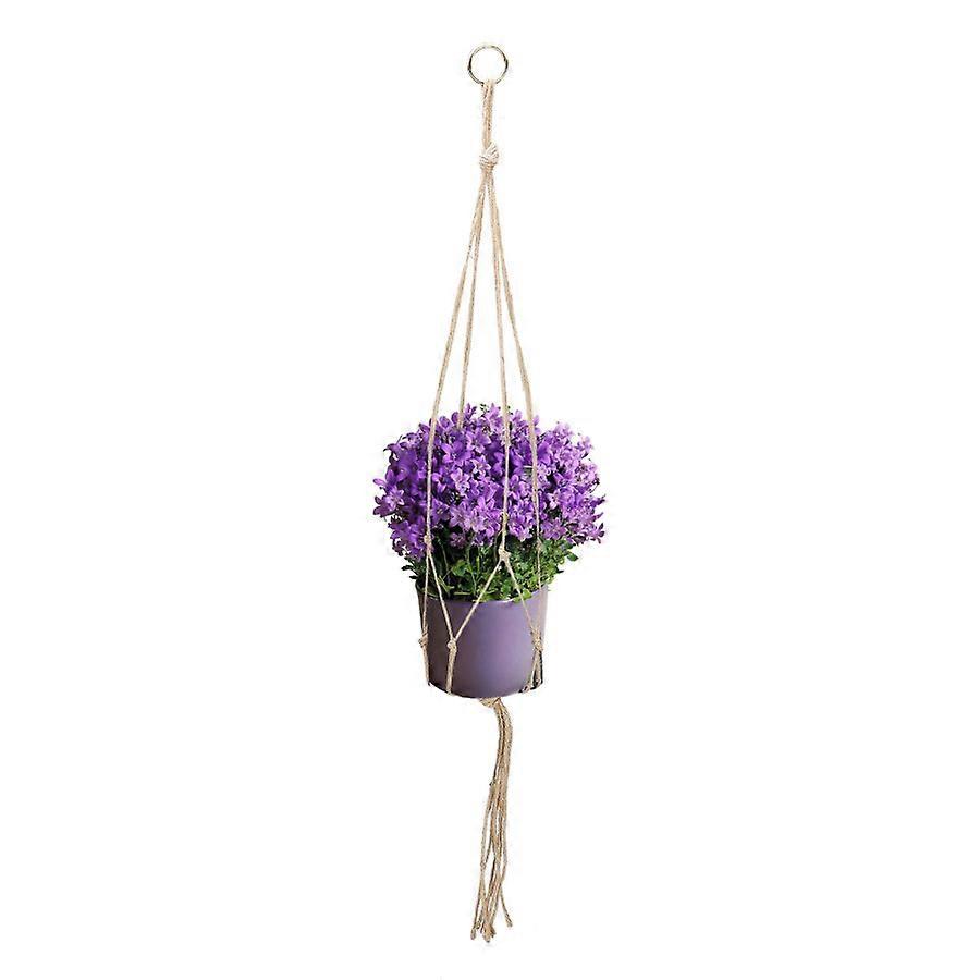 Hemp Hanging Pot Holder for Pots Length