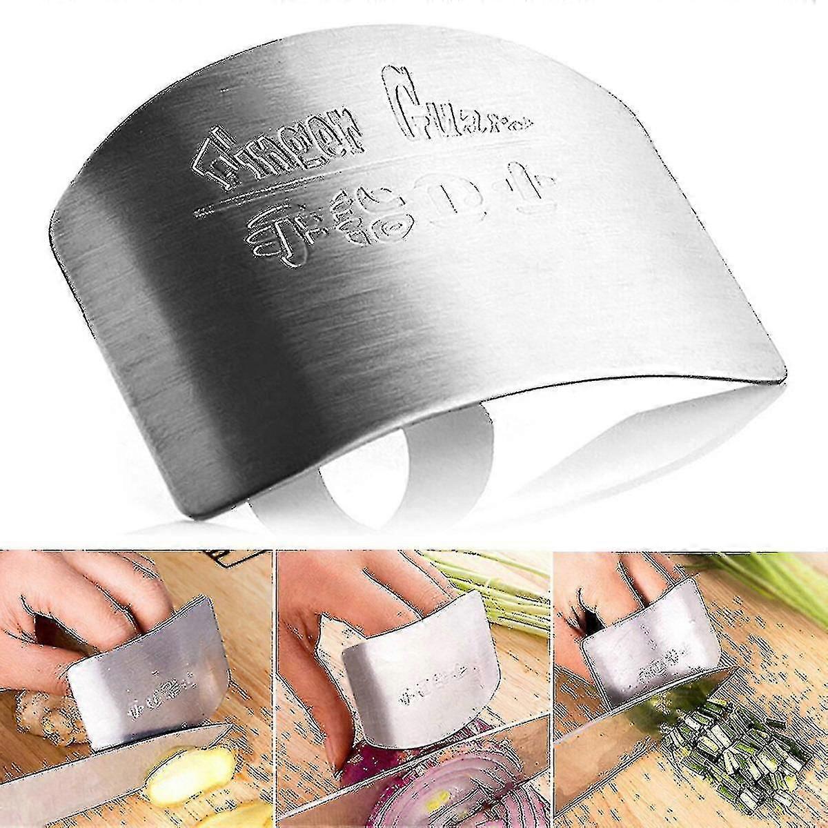 Less Steel Finr Hand Protecter Guard Chop Safe Slice Tool