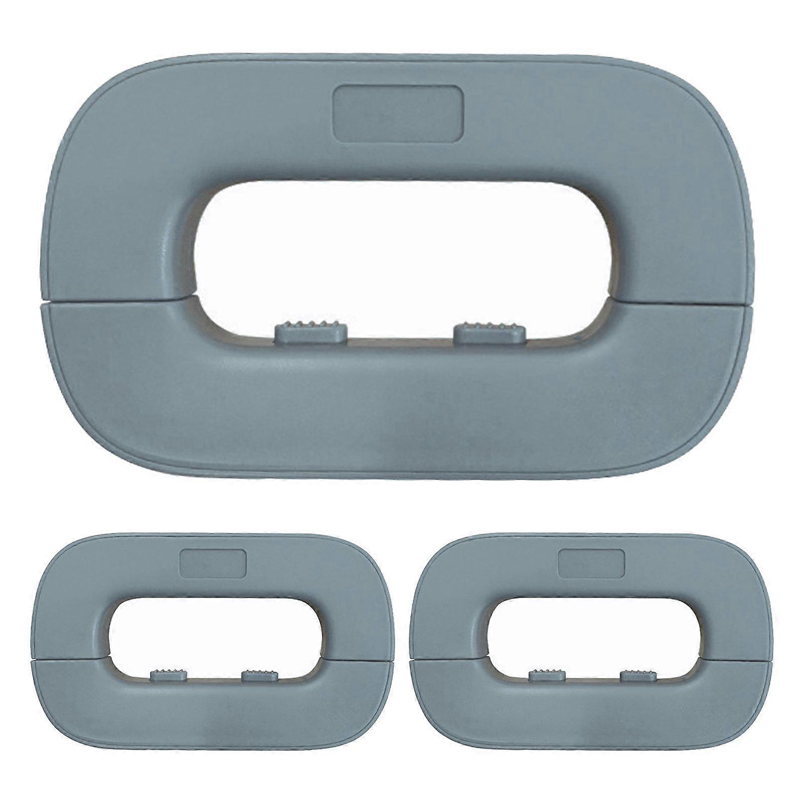 2/3Pcs Refrigerator Child Safety Lock Self Adhesive Fridge Latch Lock No Tools Required Multi-Purpose Cabinet Drawer Freezer Door Child Proof Security