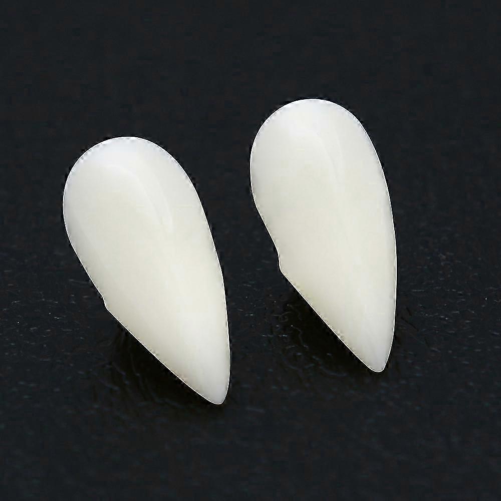 Vampire Teeth Realistic Vampire Fangs Zombie Denture Cosplay Accessories Halloween Party Prop Decoration