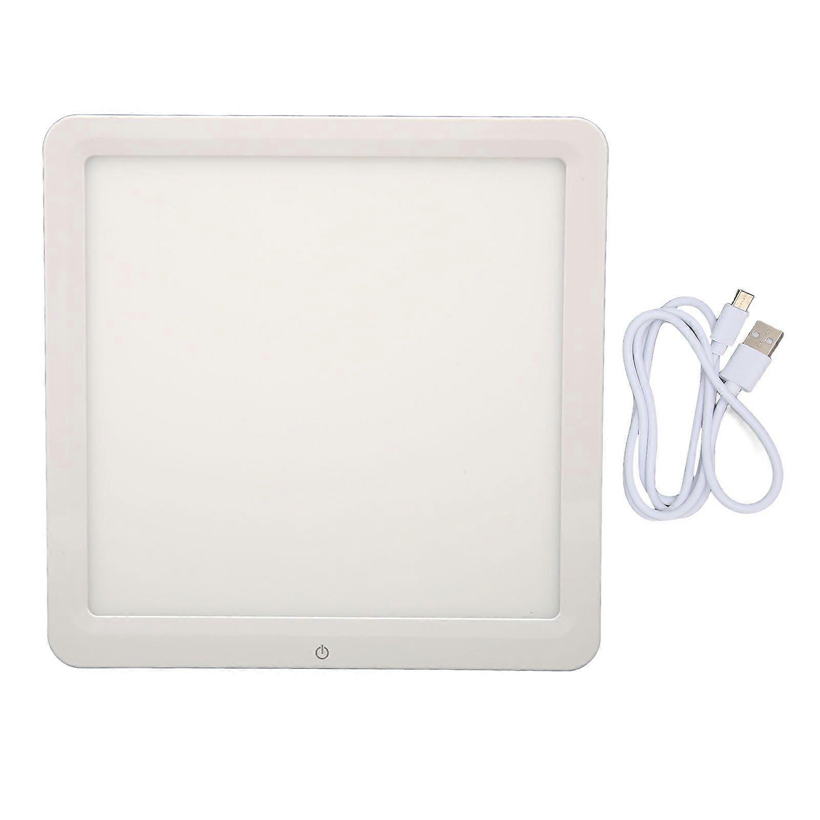 PULUZ Shadowless Lamp Panel Pad 22cm LED Photography Shadowless Bottom Light for Studio Box Lightbox Shooting Commercial Objects