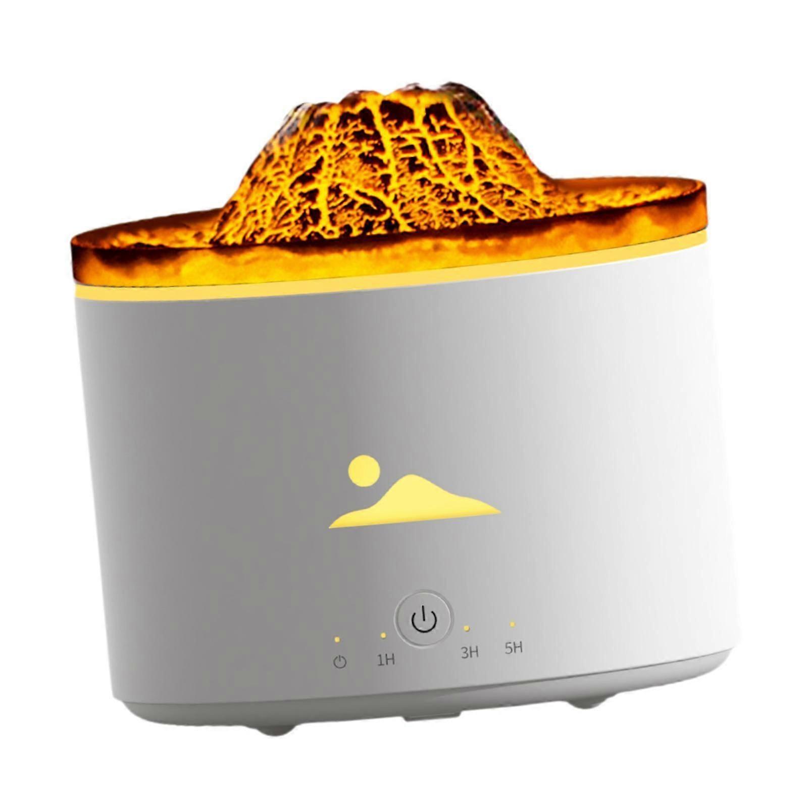 Diffusor für ätherische Öle, Tisch-Luftbefeuchter, für Spa, Zuhause, Büro, Geburtstagsgeschenk, Weiß