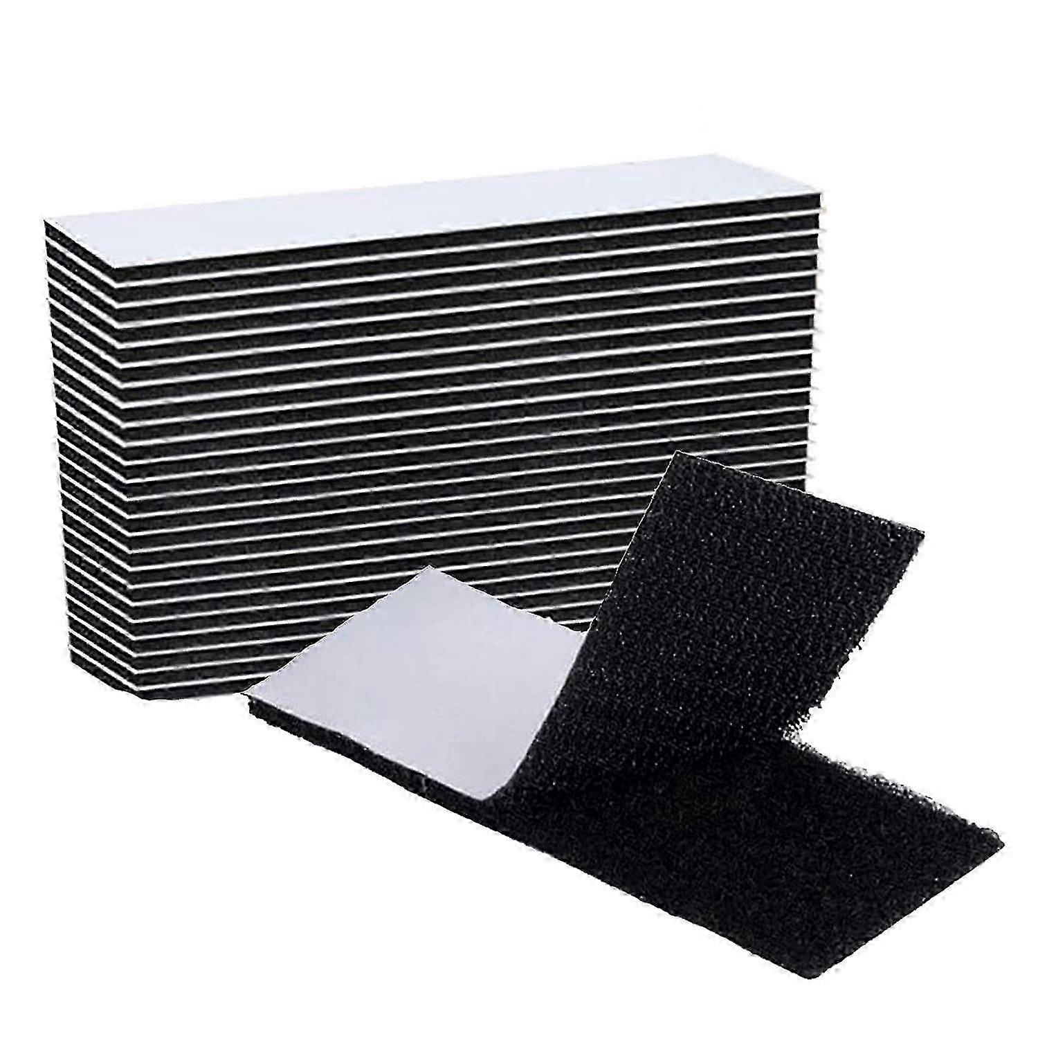 18 Pcs 3x10cm Double-side Hook And Loop Tapes For Holds Picture Frame