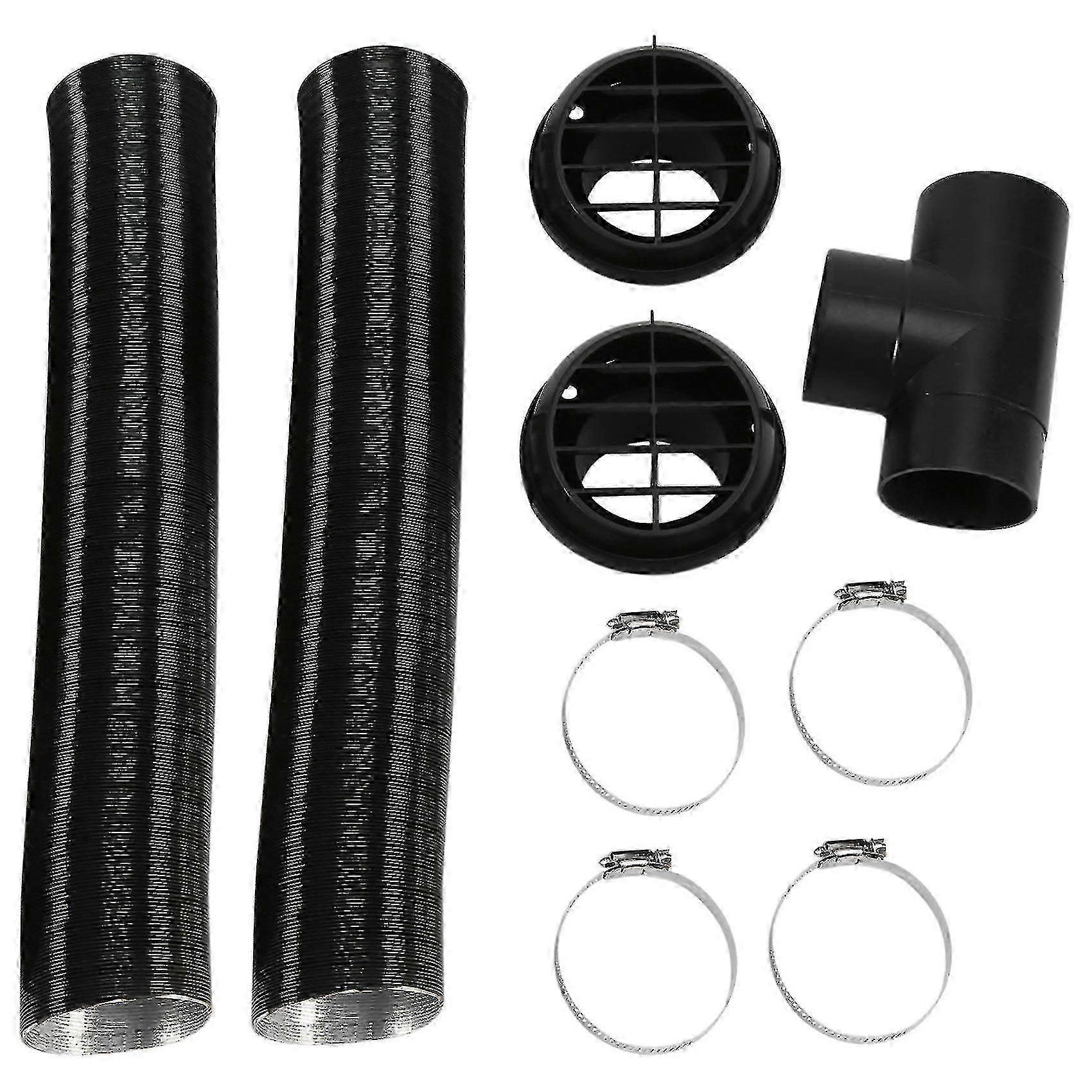 60mm συνδετήρες μανικών σωλήνων σωλήνων θερμαντήρων αυτοκινήτων Τ κομμάτι κλιπ μανικών εξαερισμού εξόδου ζεστού αέρα για τη θερμάστρα στάθμευσης Eberspache F54