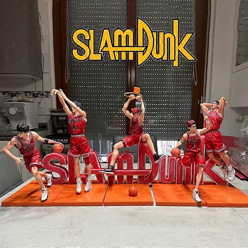 スラムダンク 桜木 瑠川花道 楓アクションフィギュア おもちゃ 27-39cm フィギュラスアニメPVCコレクションモデルドールギフト子供向け