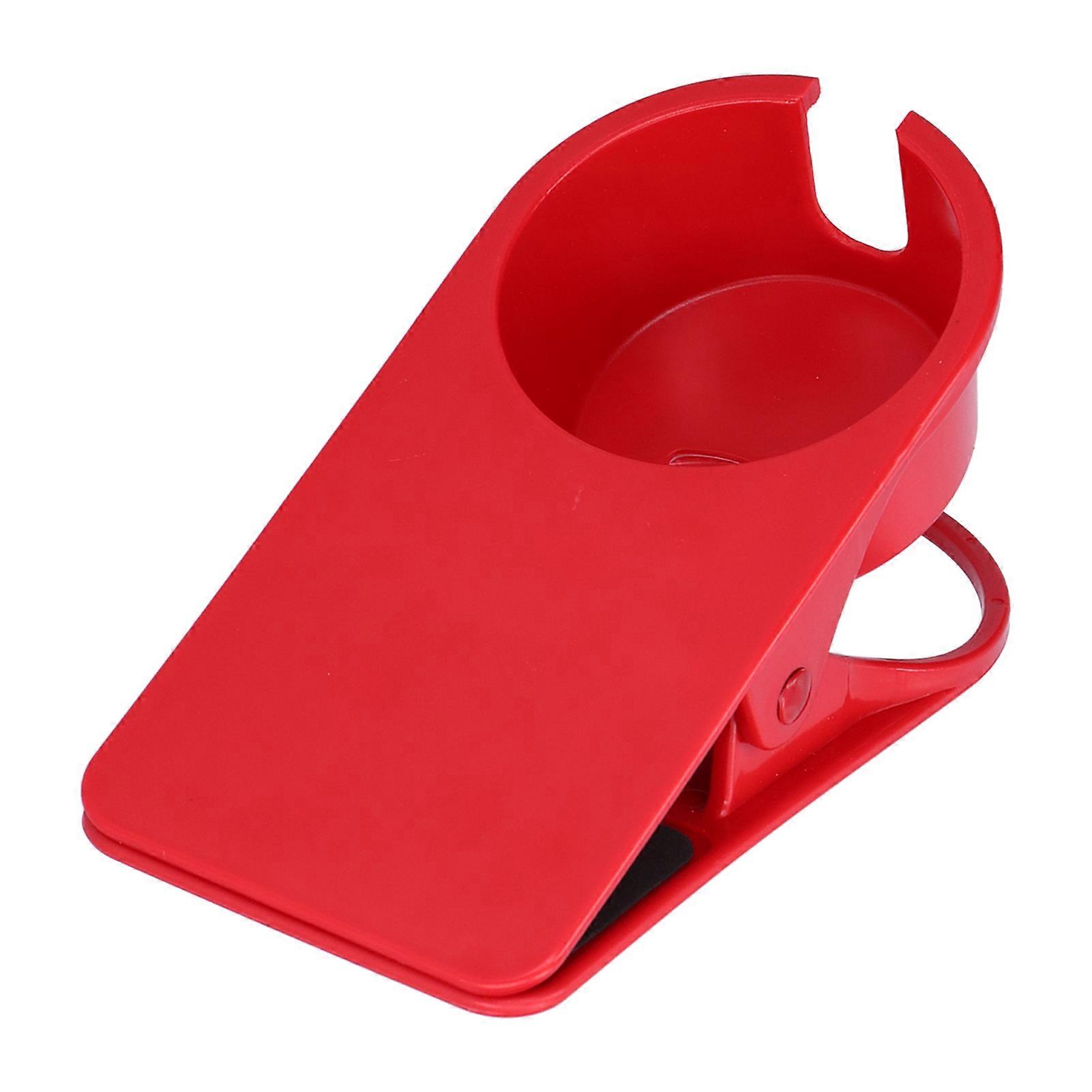 Drinking Cup Holder Stand Clamp Large Plastic Desk Clip Side Clip Compatible With Computer Game Table