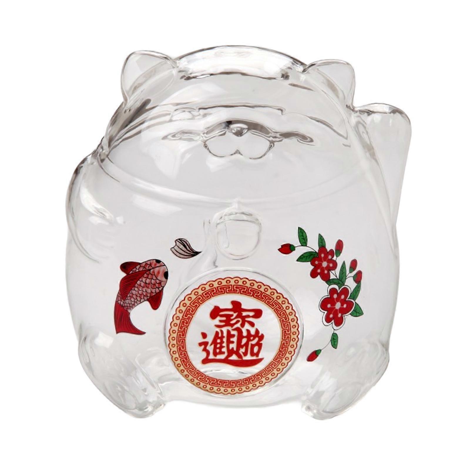 חזירון בנק קישוט אחסון כסף חיסכון כסף קופסת חיסכון כסף לילדים מבוגרים