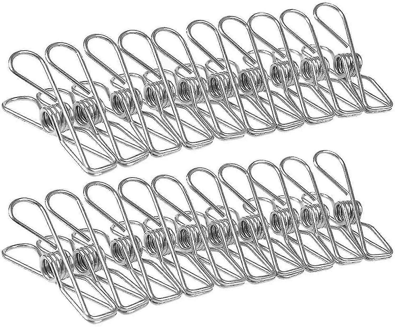 120 Pieces Unbreakable Durable Non-rusting Pliers Clothespins