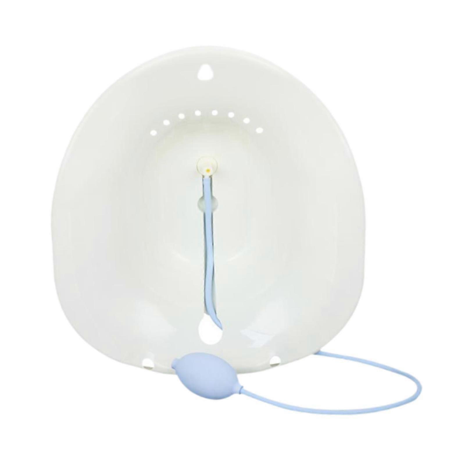 Sitz Bath Lavabo multiuso WC bidet vasca per donne cura postpartum bianco